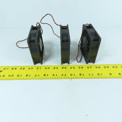 Papst 3414 3-5/8" x 3-5/8" 24VDC Cooling Fan 2.4A Lot Of 3