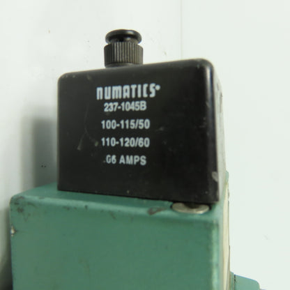 Numatics I34BB400KP14D Pneumatic Solenoid Valve 150PSI 120V Coil