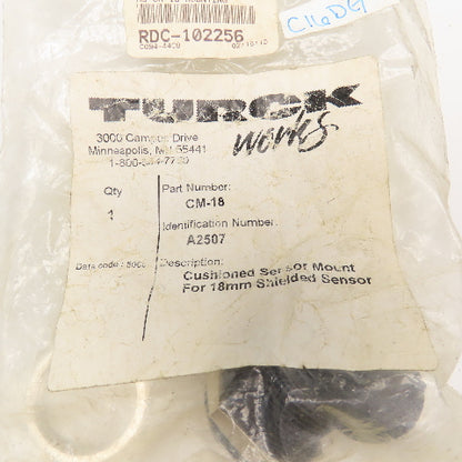 Turck CM-18 18mm Cushioned Sensor Mount Lot Of 2