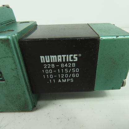 Numatics I24SS715K Pneumatic Solenoid Valve 150PSI 120V I23SS700K