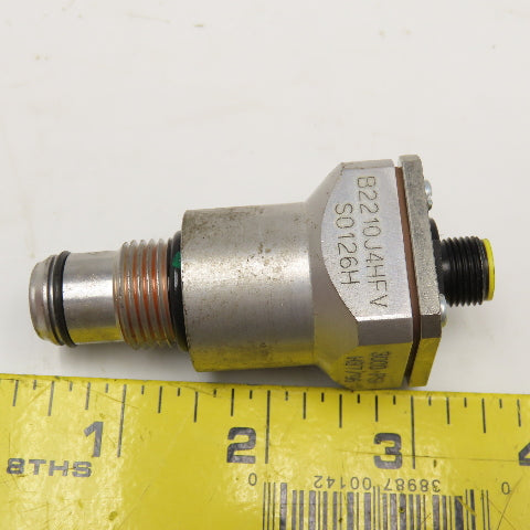 Hydac B2210J4HFV 3/4-16 UNF Aluminum Filter Clogging Indicator 3000PSI