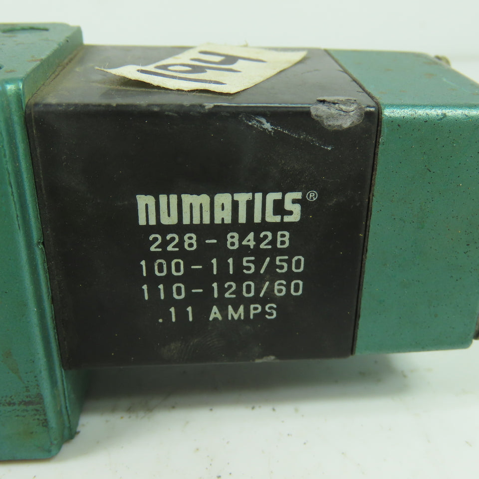 Numatics I24SS415K Pneumatic Solenoid Valve 150PSI 120V Coil I23SS400K