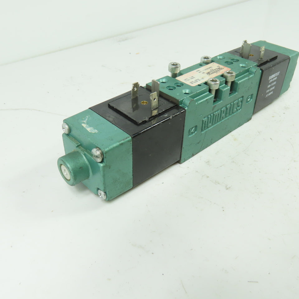 Numatics I12SS5002 Pneumatic Solenoid Valve 120V 50/60Hz Coil