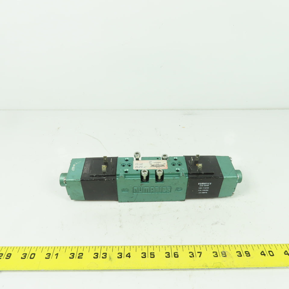 Numatics I12SS5002 Pneumatic Solenoid Valve 120V 50/60Hz Coil