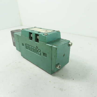 Numatics I12BA400K Pneumatic Solenoid Valve 150PSIG 120V 50/60Hz .06A