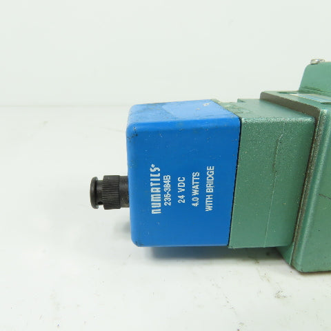 Numatics 123BA400MP14D Pneumatic Solenoid Valve 150PSIG 24VDC 4.0W