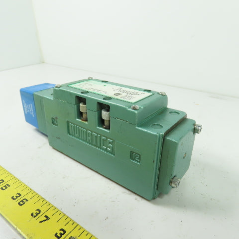 Numatics 123BA400MP14D Pneumatic Solenoid Valve 150PSIG 24VDC 4.0W