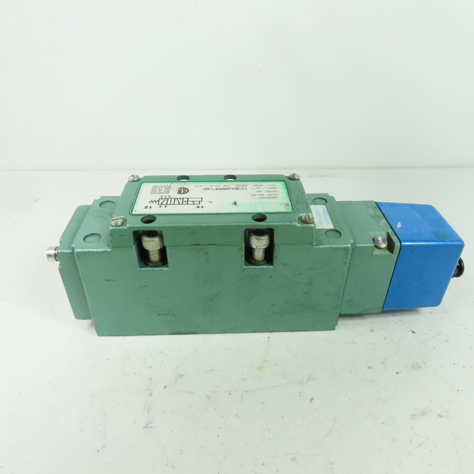 Numatics 123BA400MP14D Pneumatic Solenoid Valve 150PSIG 24VDC 4.0W