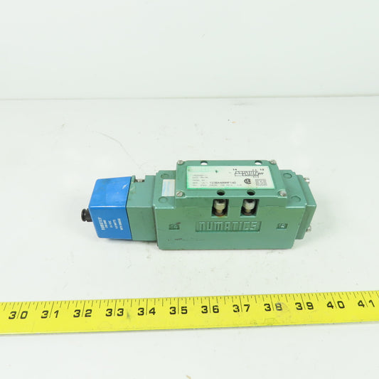 Numatics 123BA400MP14D Pneumatic Solenoid Valve 150PSIG 24VDC 4.0W