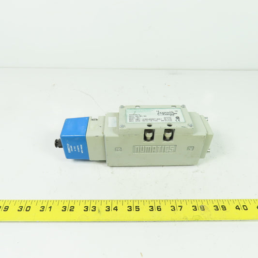 Numatics 123BA400MP14D61 Pneumatic Solenoid Valve 150PSIG 24VDC 4.0W