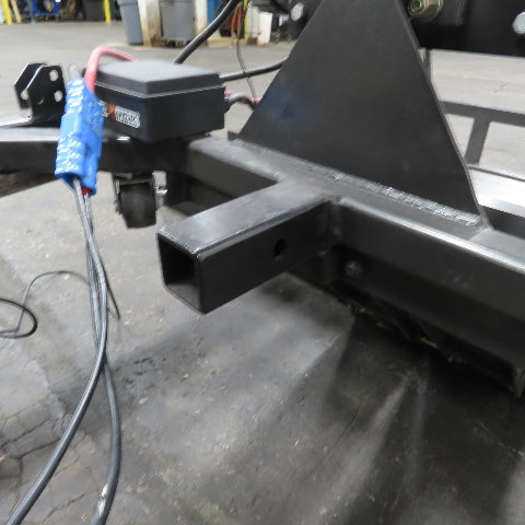 1200LB Capacity Winch Hitch Mount Wheelchair/Cart Ramp Lift 12V Remote Control