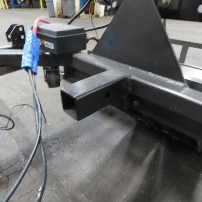 1200LB Capacity Winch Hitch Mount Wheelchair/Cart Ramp Lift 12V Remote Control