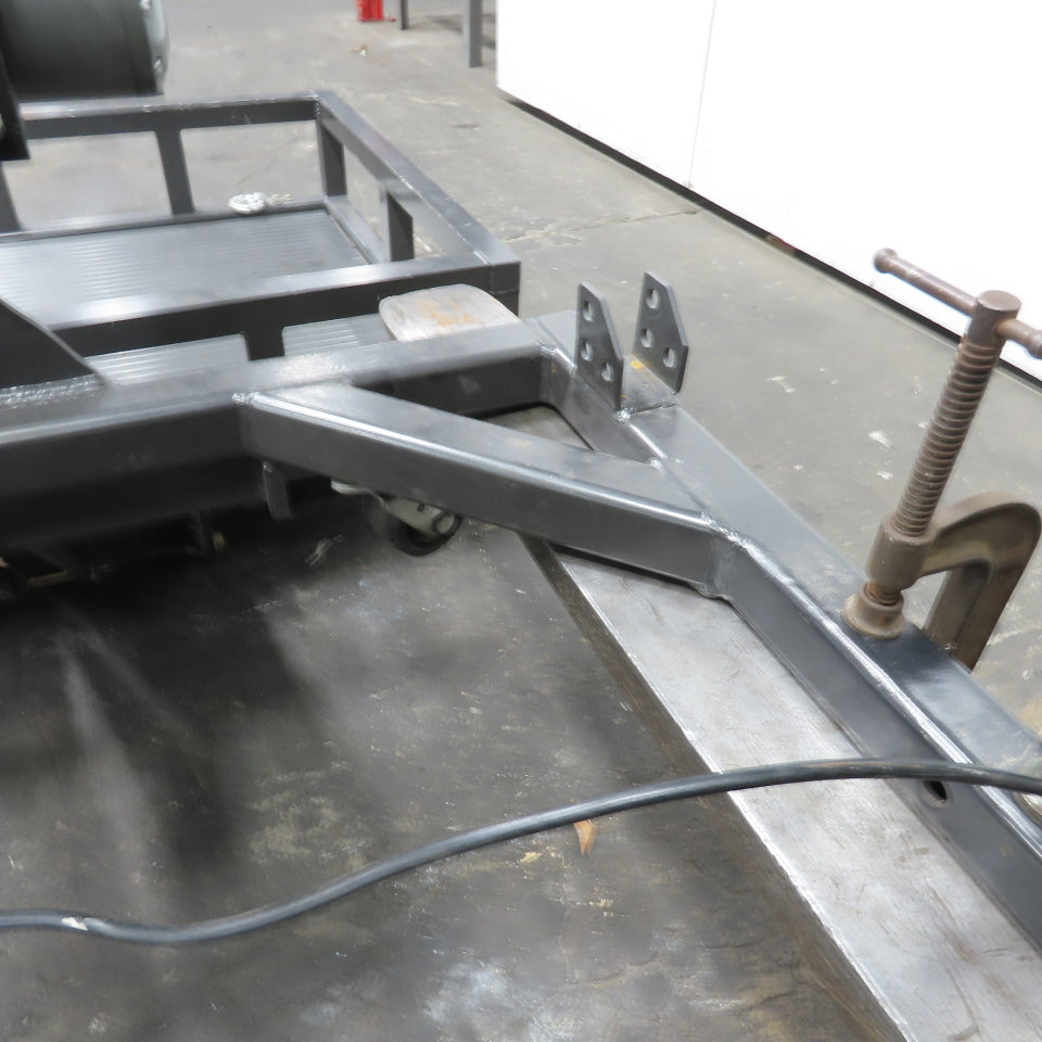 1200LB Capacity Winch Hitch Mount Wheelchair/Cart Ramp Lift 12V Remote Control