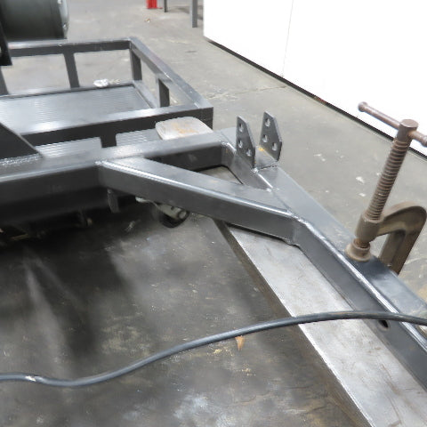 1200LB Capacity Winch Hitch Mount Wheelchair/Cart Ramp Lift 12V Remote Control