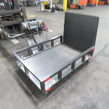 1200LB Capacity Winch Hitch Mount Wheelchair/Cart Ramp Lift 12V Remote Control