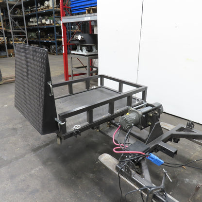 1200LB Capacity Winch Hitch Mount Wheelchair/Cart Ramp Lift 12V Remote Control