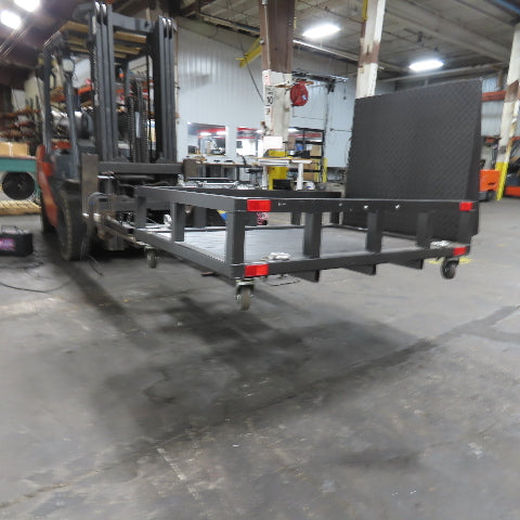 1200LB Capacity Winch Hitch Mount Wheelchair/Cart Ramp Lift 12V Remote Control