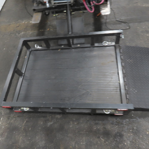 1200LB Capacity Winch Hitch Mount Wheelchair/Cart Ramp Lift 12V Remote Control