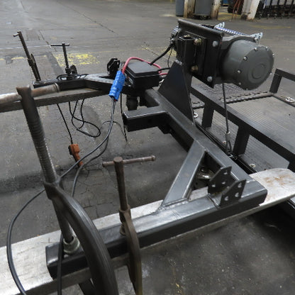 1200LB Capacity Winch Hitch Mount Wheelchair/Cart Ramp Lift 12V Remote Control