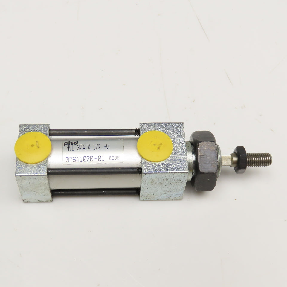 phd HVL 3/4 x 1/2-V 3/4" Bore 1/2" Stroke Double Acting Air Cylinder