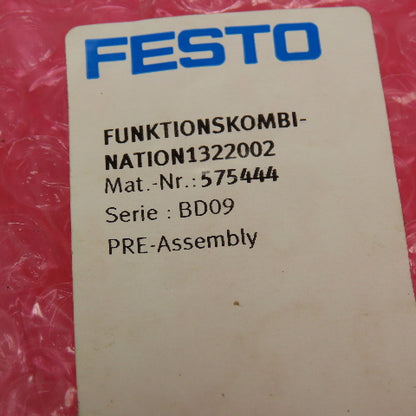 Festo 575444 One Way Pneumatic Flow Control 4mm, 6mm Push To Connect .3-10Bar