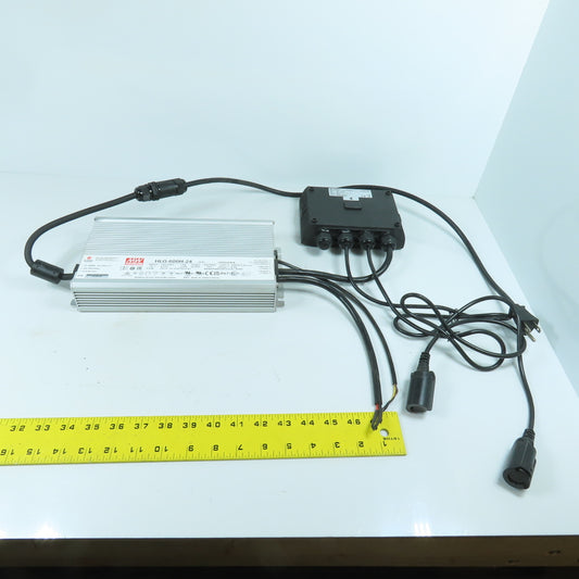 Mean Well HLG-600H-24 TiMotion TID1 24V DC Power Supply Control Box 100-240VAC