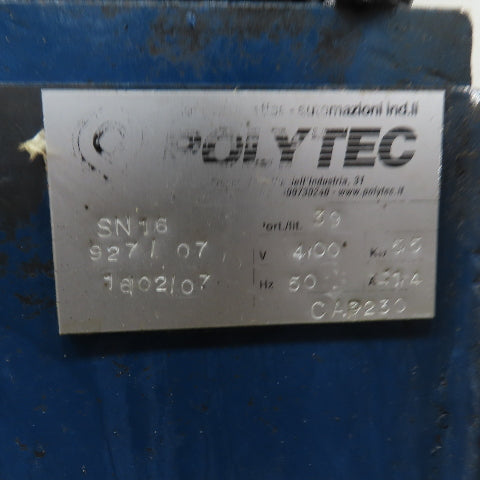 PolyTec 70 Gallon 5.5KW Hydraulic Power Unit 230/460V 3Ph W/T7BS B08 1R00 A1M1