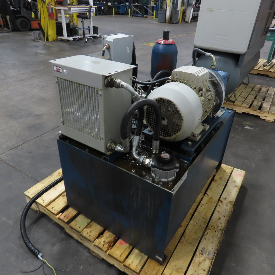 PolyTec 70 Gallon 5.5KW Hydraulic Power Unit 230/460V 3Ph W/T7BS B08 1R00 A1M1