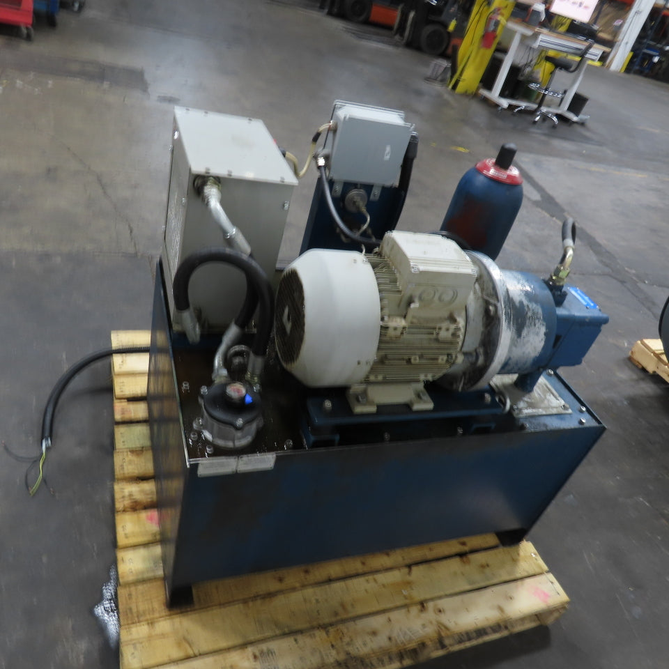 PolyTec 70 Gallon 5.5KW Hydraulic Power Unit 230/460V 3Ph W/T7BS B08 1R00 A1M1