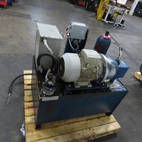 PolyTec 70 Gallon 5.5KW Hydraulic Power Unit 230/460V 3Ph W/T7BS B08 1R00 A1M1