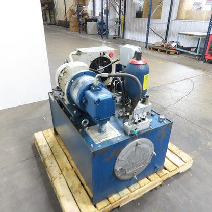 PolyTec 70 Gallon 5.5KW Hydraulic Power Unit 230/460V 3Ph W/T7BS B08 1R00 A1M1