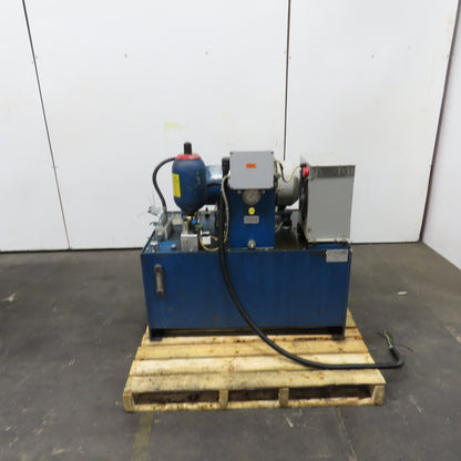 PolyTec 70 Gallon 5.5KW Hydraulic Power Unit 230/460V 3Ph W/T7BS B08 1R00 A1M1