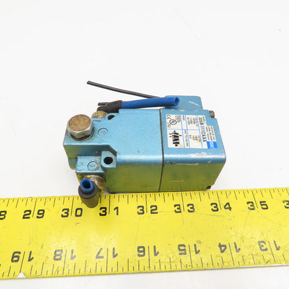 Mac 225B-111CAAA Solenoid Valve 3/2 Position VAC To 150PSI 120VAC 24VDC 1/4" NPT