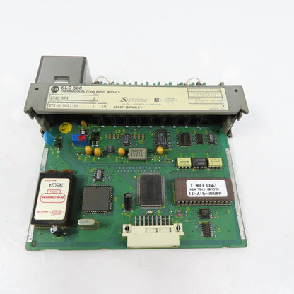 Allen Bradley 1746-NT4 Ser A SLC 500 Thermocouple / mV Input Module NO COVER