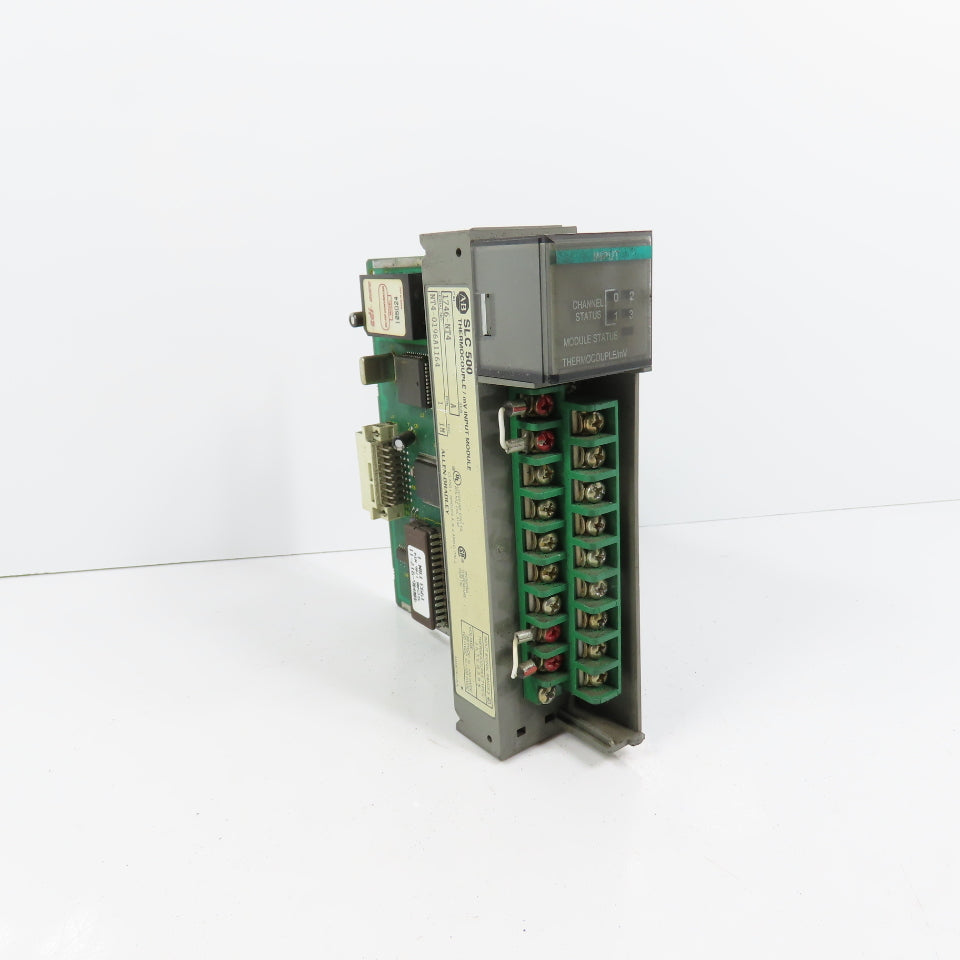 Allen Bradley 1746-NT4 Ser A SLC 500 Thermocouple / mV Input Module NO COVER