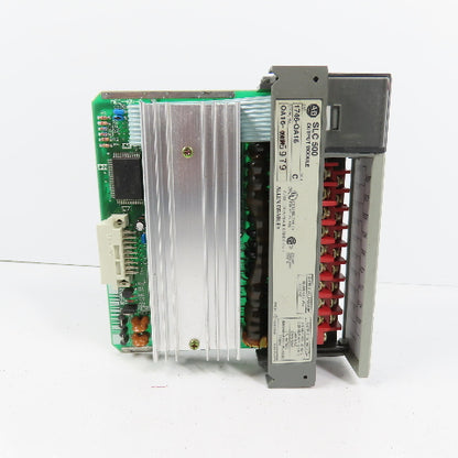 Allen Bradley 1746-OA16 Ser C SLC 500 Output Module (Clean) W/ Heatsink