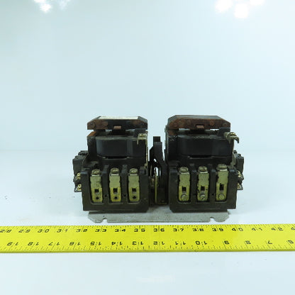 General Electric CR309D0**ALA Nema Size 2 Reversing Starter 600V 25HP 120V Coil