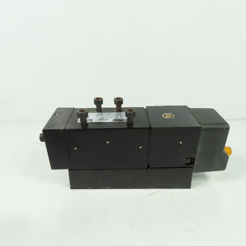 Parker H11VXBG053A Schrader Bellows Pneumatic Solenoid Valve 150PSI 120V Coil