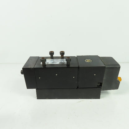 Parker H11VXBG053A Schrader Bellows Pneumatic Solenoid Valve 150PSI 120V Coil