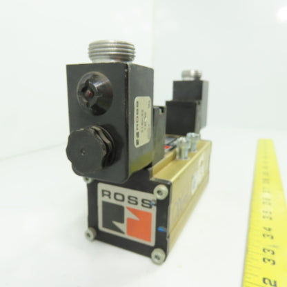 Ross W6077B3431 5/3 Pneumatic Solenoid Valve 10 Bar 120V 3-Pin Coil