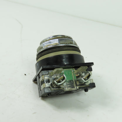 General Electric CR104P Momentary Contact Push Button Switch Green