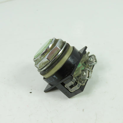 General Electric CR104P Momentary Contact Push Button Switch Green