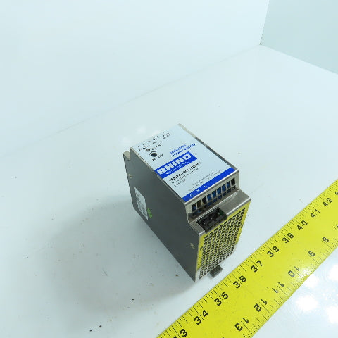 Automation Direct Rhino PSM24-180S 24V DC 7.5A Power Supply 100-240VAC Input