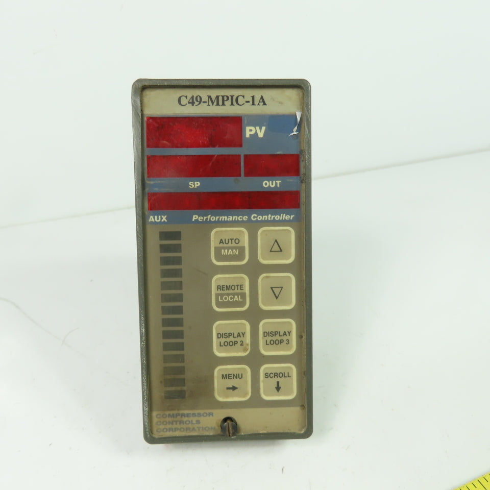 Compressor Controls C49-MPIC-1A Performance Controller Panel