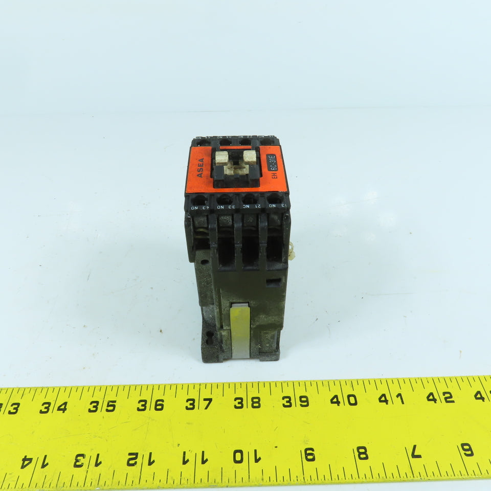 Asea EH6C-31E 10A 600VAC Contactor 24V DC Coil