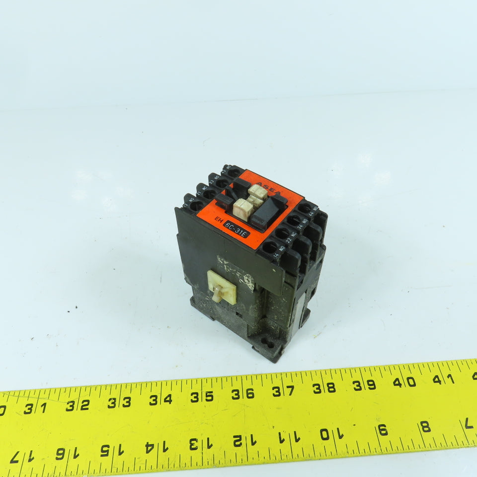 Asea EH6C-31E 10A 600VAC Contactor 24V DC Coil