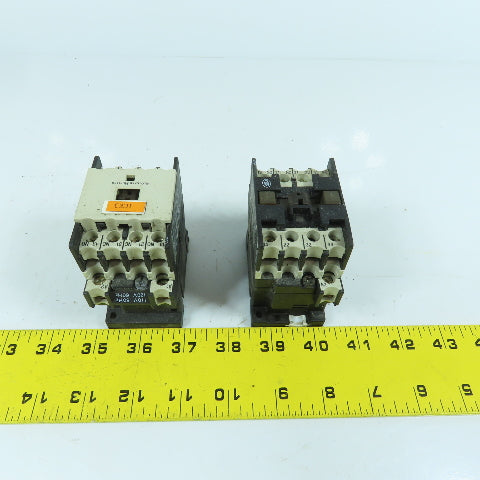 Klockner Moeller DIL R 22 15A 600VAC Starter Contactor 120V Coil Lot Of 2