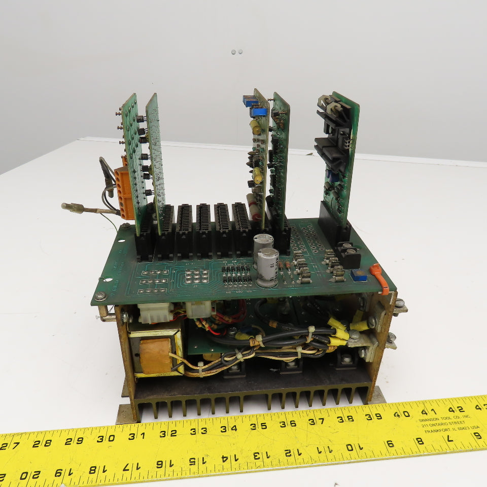 Gould Gettys 11-0116-100 PLC Rack W/ Cards