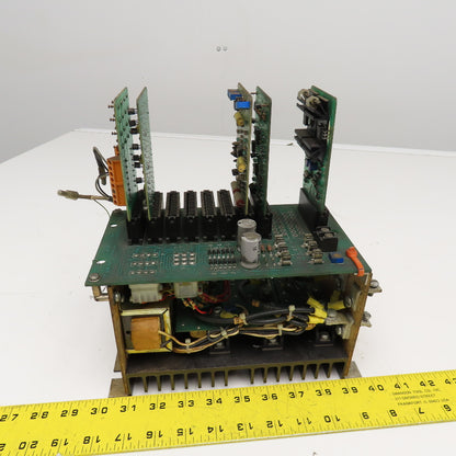 Gould Gettys 11-0116-100 PLC Rack W/ Cards