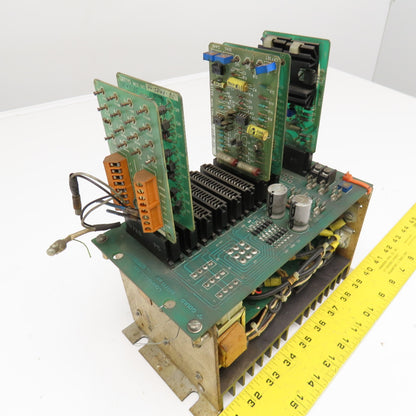 Gould Gettys 11-0116-100 PLC Rack W/ Cards